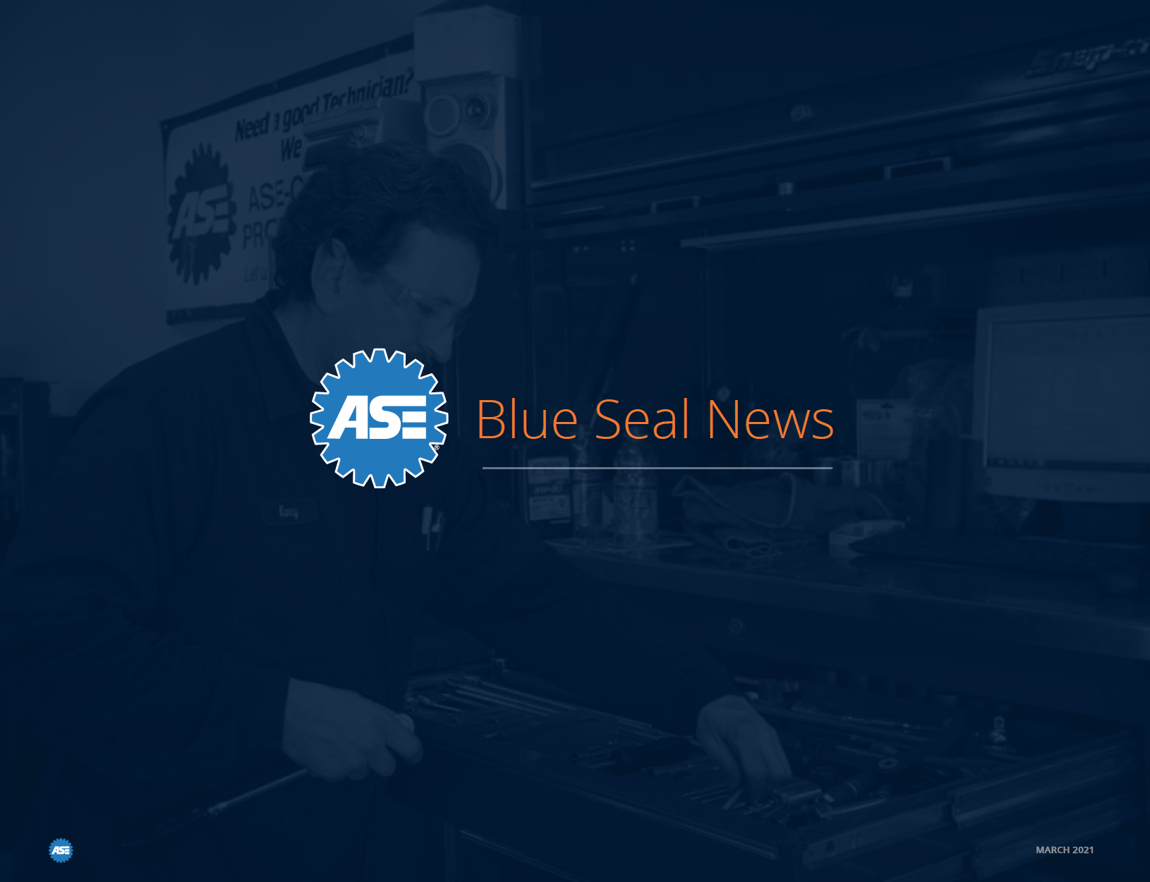 Blue Seal Update - March 2021